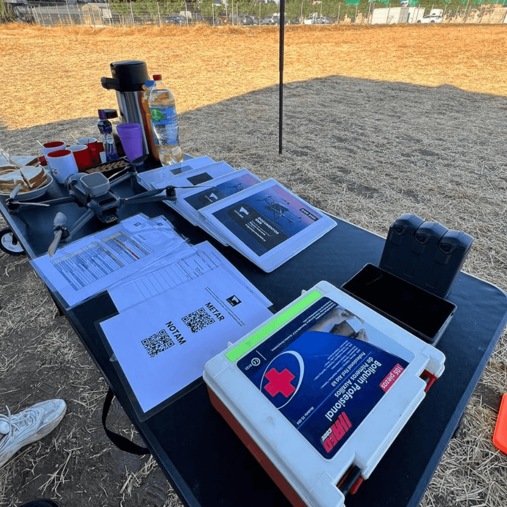 Operaciones profesionales con drones